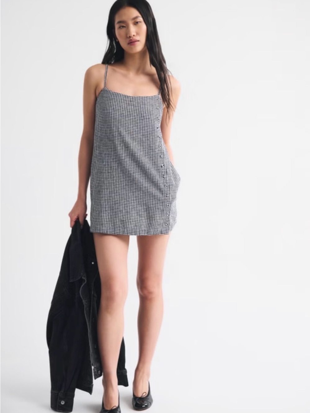 NWT Abercrombie and Fitch Gingham Dress
